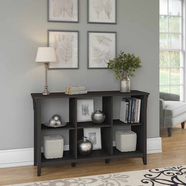 The Gray Barn Lowbridge 6-cube Organizer in Vintage Black