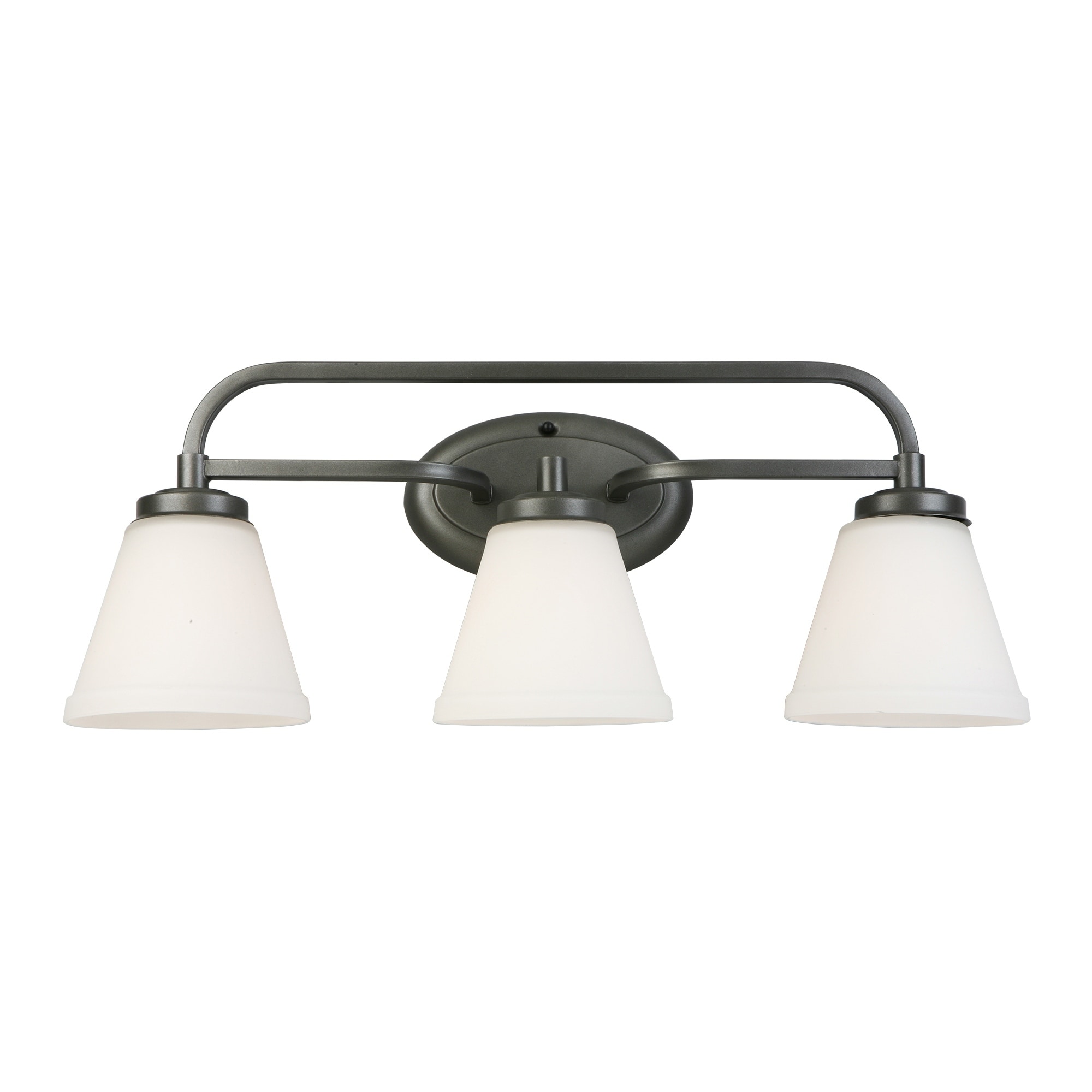 Shop Eglo Mayview 3 Light Bath Vanity Light With Graphite Finish On Sale Overstock 21707068