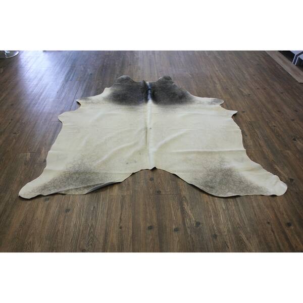 Shop Mix Greyish Real Natural Cowhide Rug Area Rugs Free