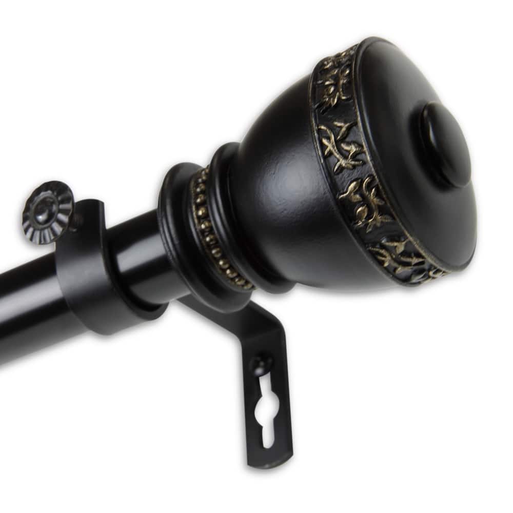 InStyleDesign Tahlia 1 inch Diameter Adjustable Curtain Rod