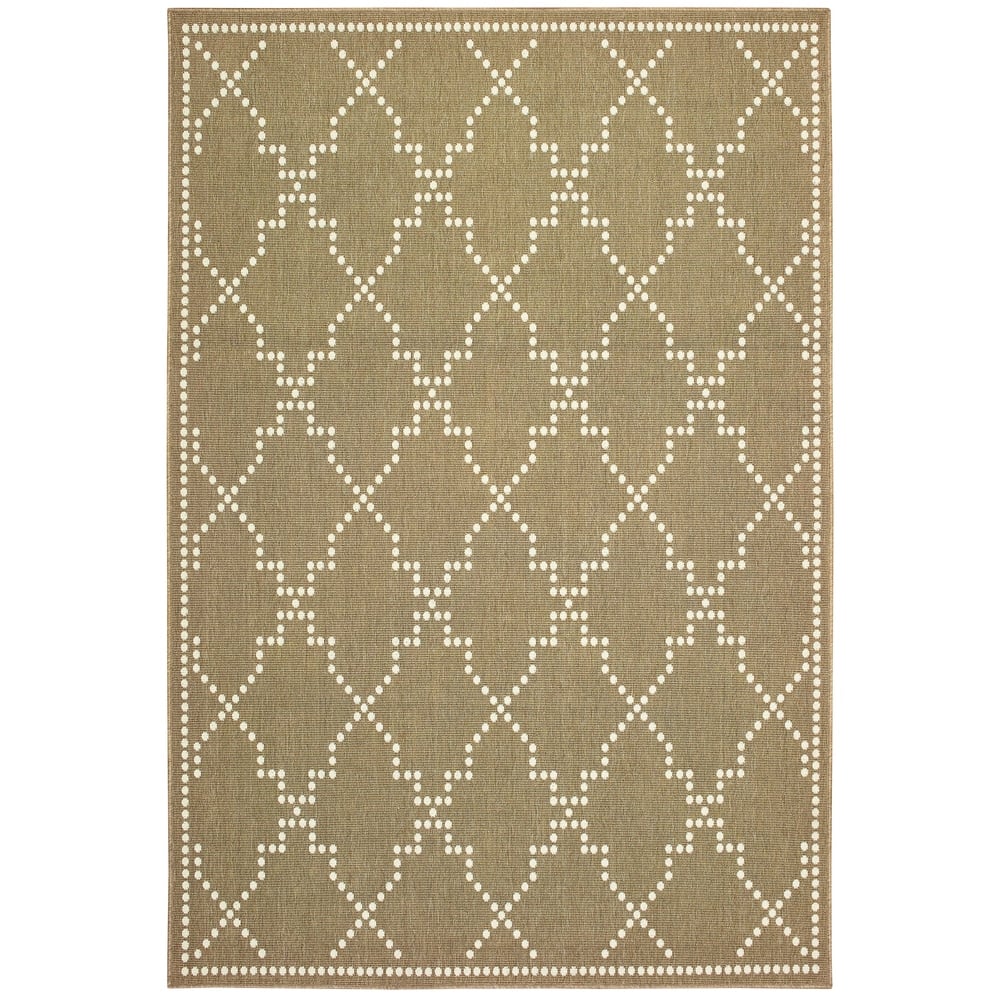 Style Haven Marianna Geometric Trellis Indoor Outdoor Area Rug