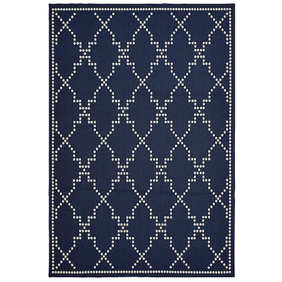 Style Haven Marianna Geometric Trellis Indoor Outdoor Area Rug