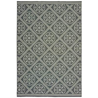 Style Haven Marianna Medallion Lattice Indoor/Outdoor Rug