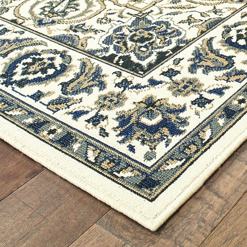 Style Haven Marianna Medallion Indoor Outdoor Area Rug