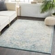 preview thumbnail 30 of 82, Caressa Vintage Boho Area Rug 2'7" x 7'3" Runner - Pale Blue