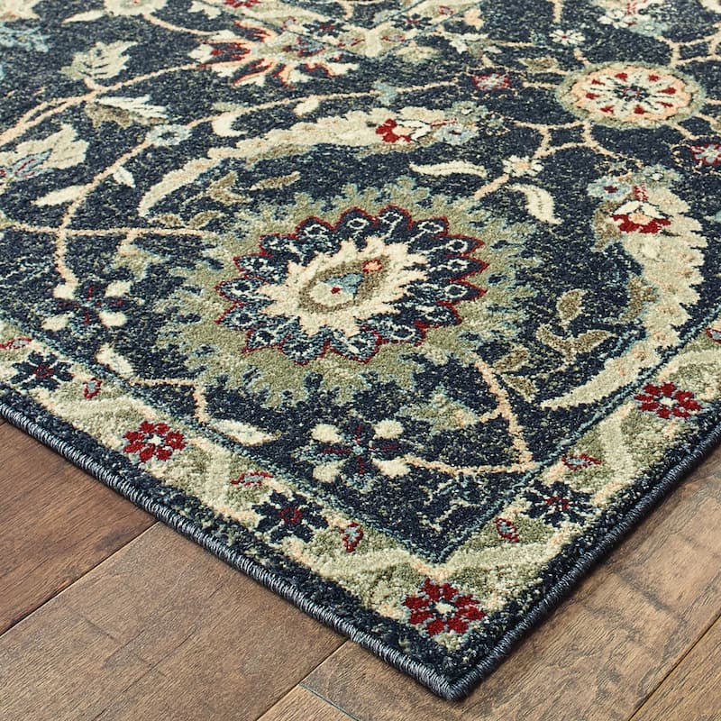 Style Haven New Traditions Floral Dense Pile Area Rug