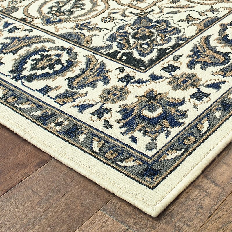Style Haven Marianna Medallion Indoor Outdoor Area Rug