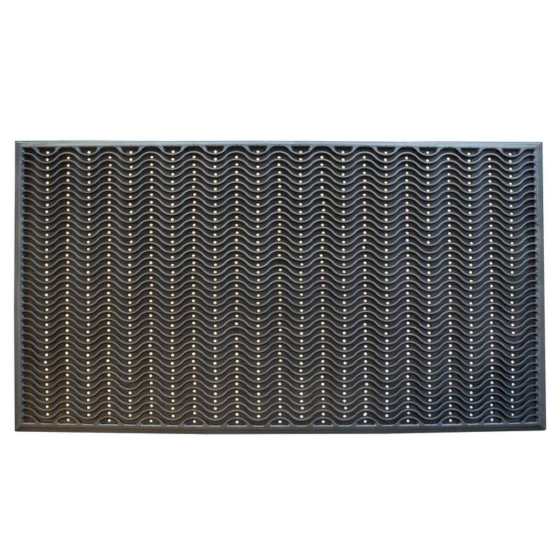Buffalo Tools 3 x 5 Foot Commercial Rubber Scraper Mat