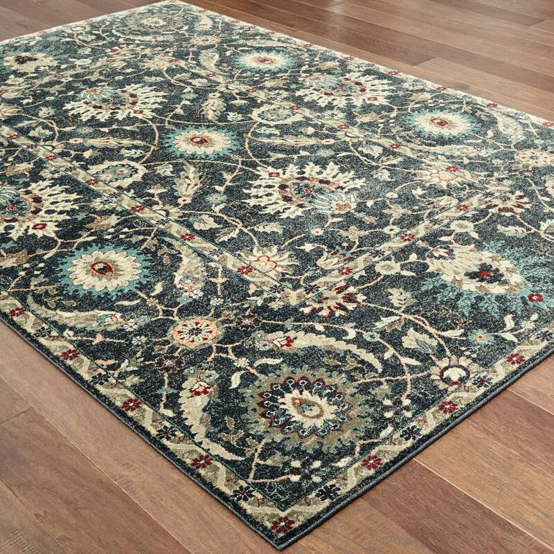 Style Haven New Traditions Floral Dense Pile Area Rug