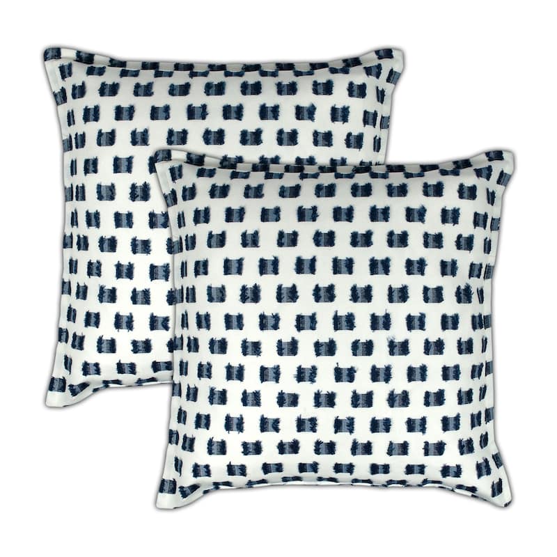 Sherry Kline O'Fifi Indigo 20-inch Decorative Pillow (set of 2)