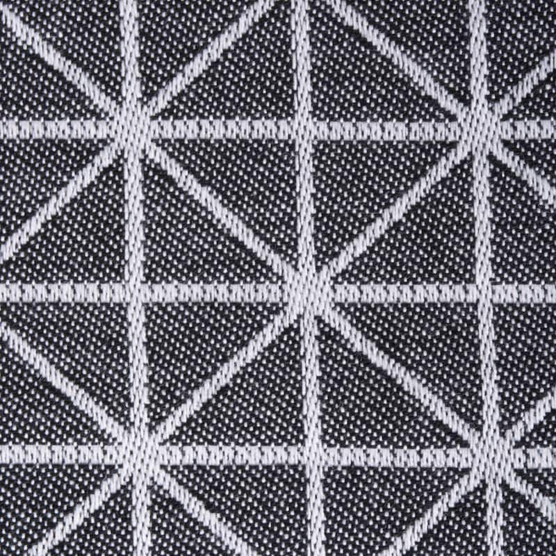 Design Imports Black & White Dishtowel Set of 3 (28 inches long x 18 inches wide)