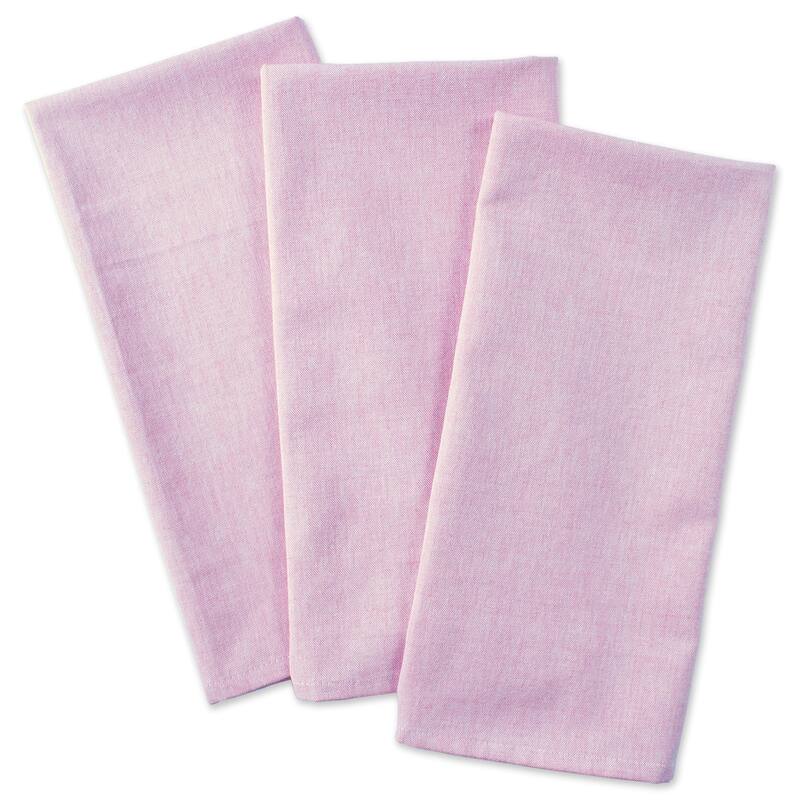 Design Imports Solid Chambray Dishtowel Set of 3 (30 inches long x 20 inches wide)