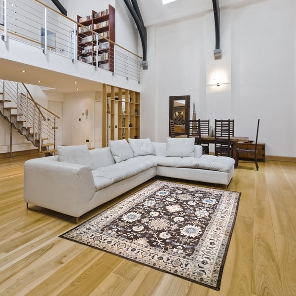 Darien Martel Brown Area Rug (9' x 12') by Gertmenian - 9' x 12'