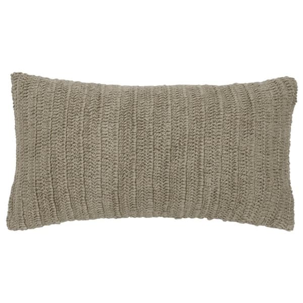 Villa by Classic Home Nakeya Knitted 14 x 26 Throw Pillow