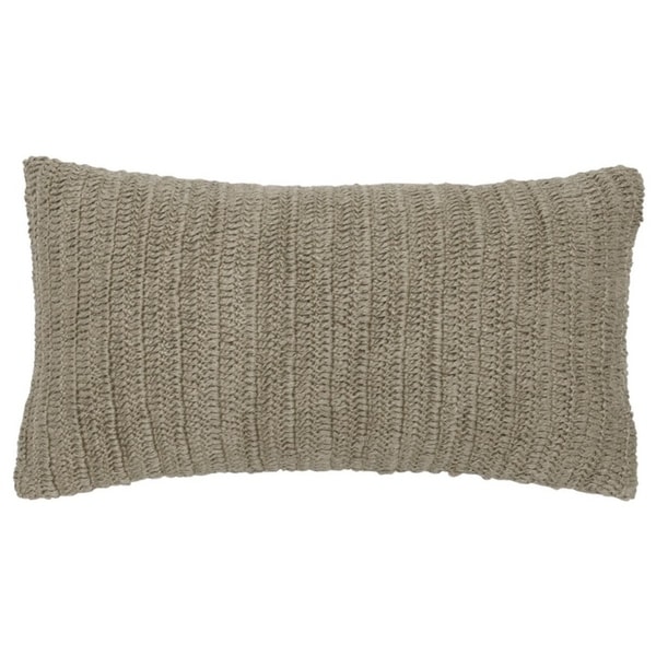 Villa by Classic Home Nakeya Knitted 14 x 26 Throw Pillow