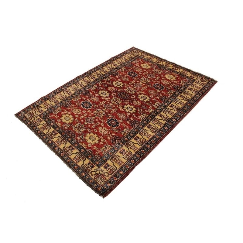 Supreme Kazak Large Hand Knotted Rug - Lees of Grimsby