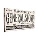 Farmhouse Sign Vintage General Store Design in White - Thumbnail 3