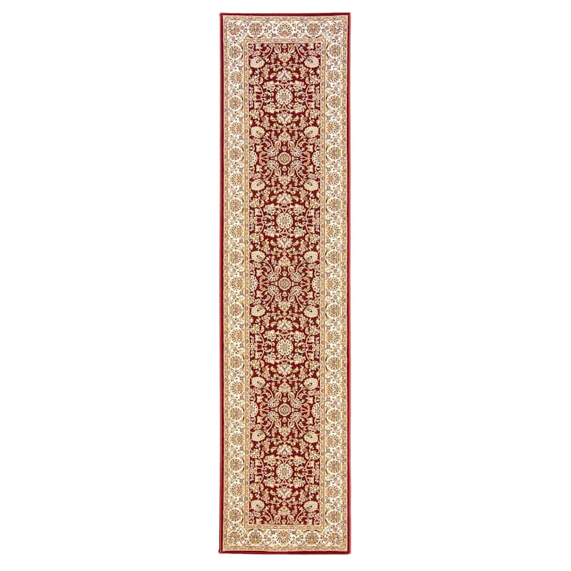 Gertmenian Majestic Cambridge Red Traditional Border Area Rug
