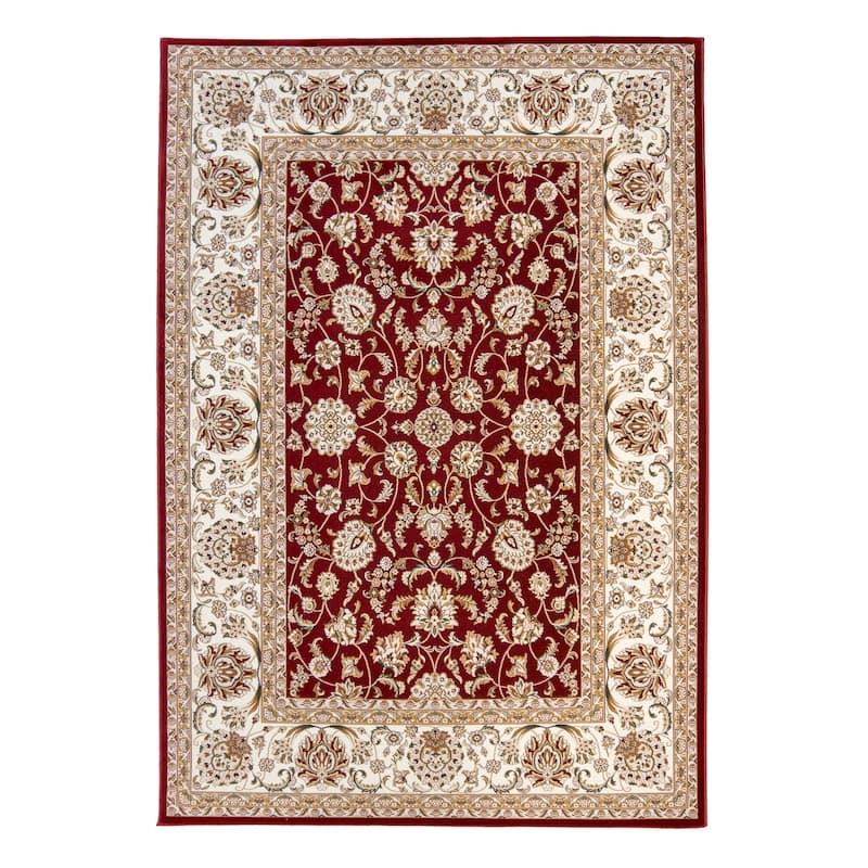 Gertmenian Majestic Cambridge Red Traditional Border Area Rug