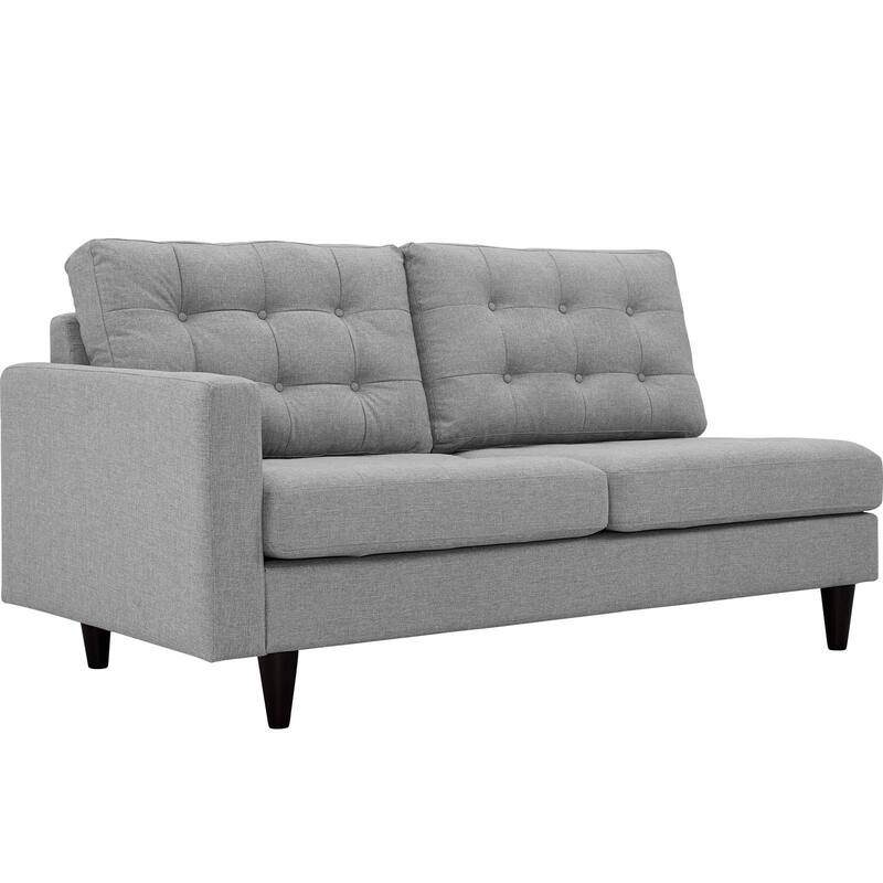 Empress 2 Piece Upholstered Fabric Right Facing Sectional