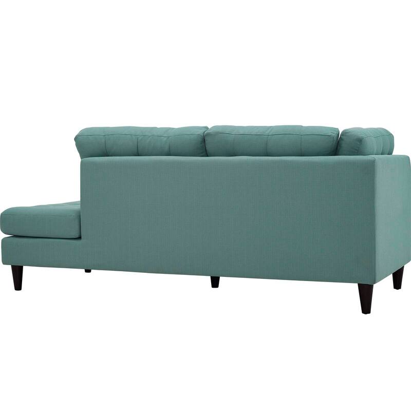 Empress 2 Piece Upholstered Fabric Right Facing Sectional
