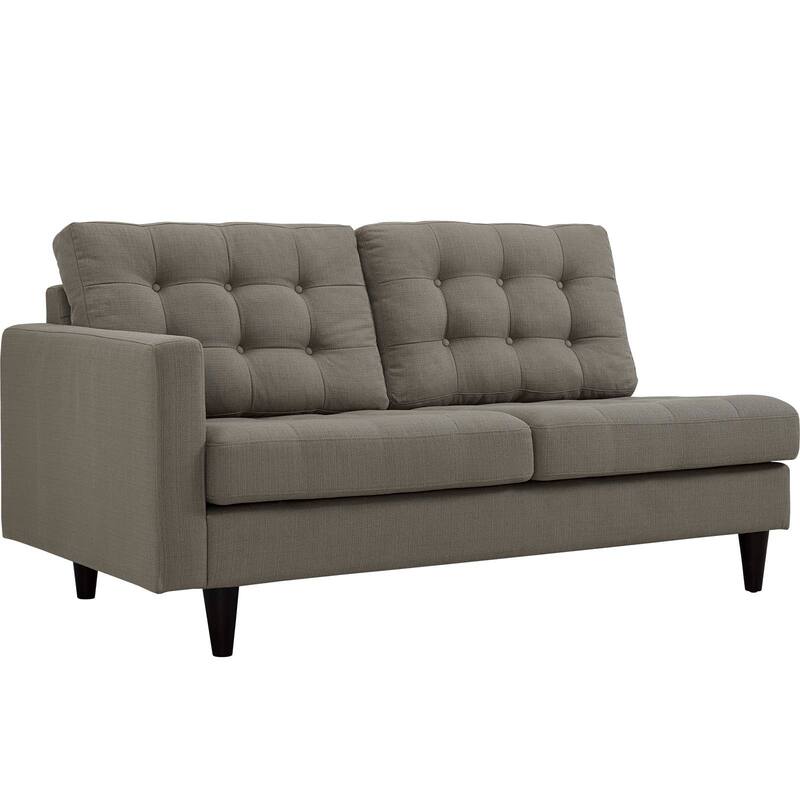 Empress 2 Piece Upholstered Fabric Right Facing Sectional