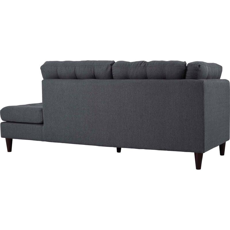 Empress 2 Piece Upholstered Fabric Right Facing Sectional