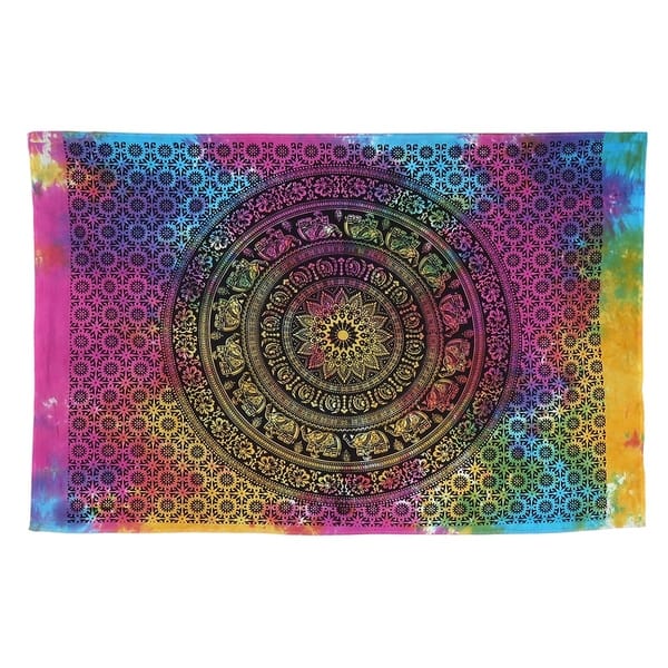 Indian Multi Color Om Wall Poster Hippie Wall Decor Tapestry Indian Multi Color Om Wall Poster Hippie Wall Decor Tapestry