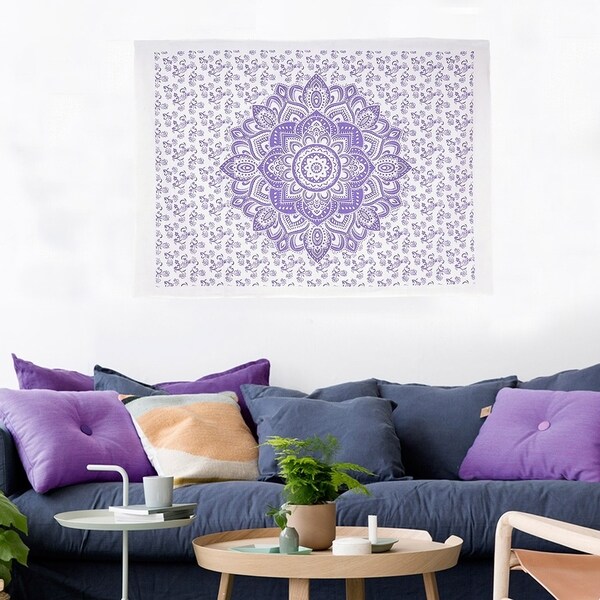 Indian Boho Hippie Hippy Gypsy Cotton Living Room Bohemian Tapestry Wall Hanging 