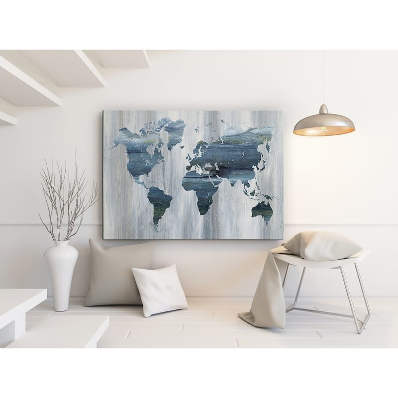 Textural World Map