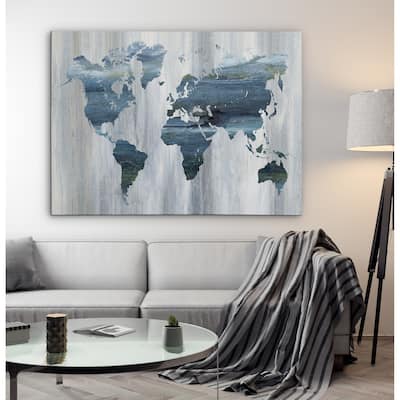 Textural World Map