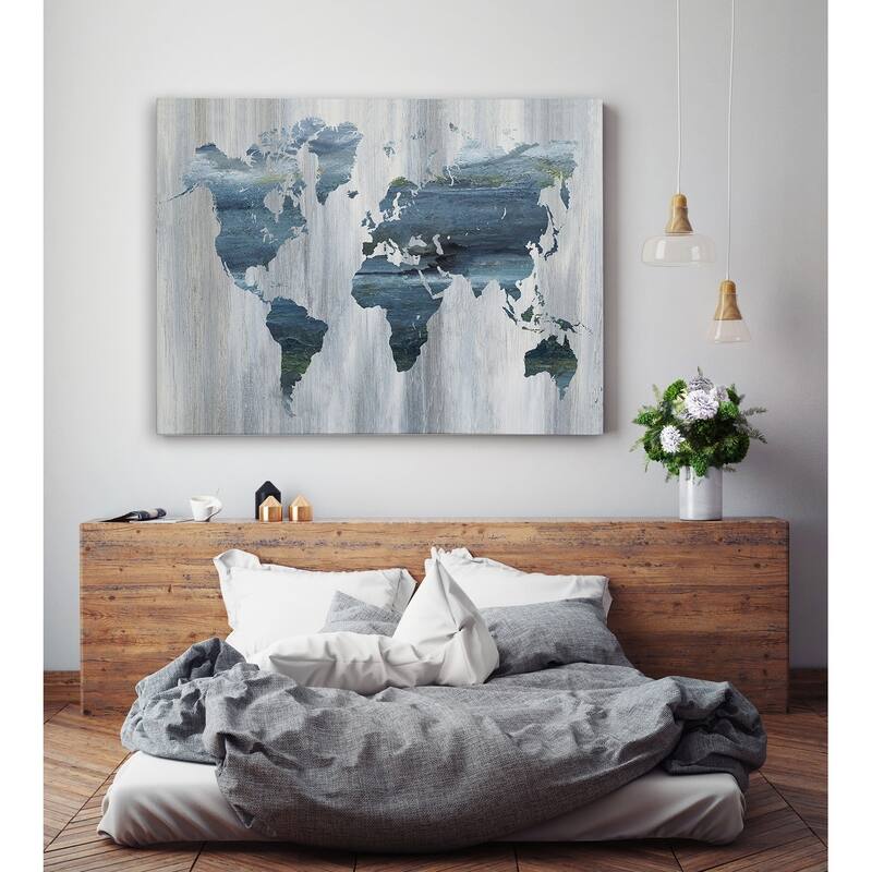 Textural World Map