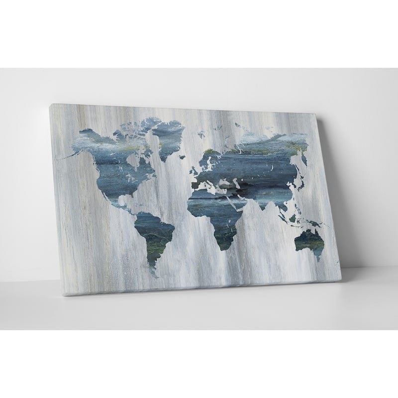 Textural World Map