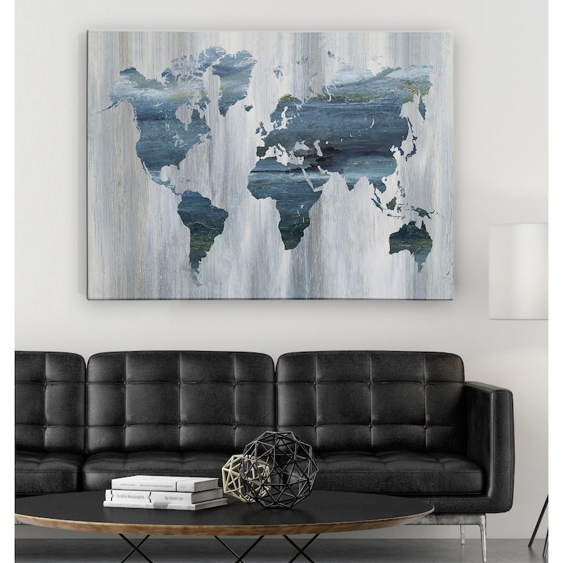 Textural World Map