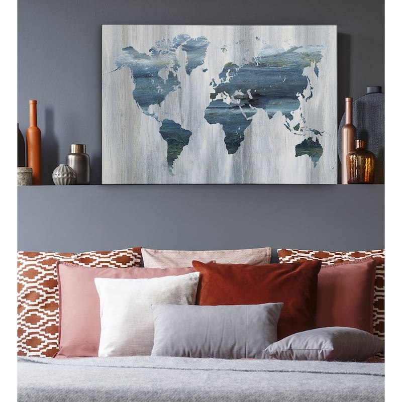 Textural World Map