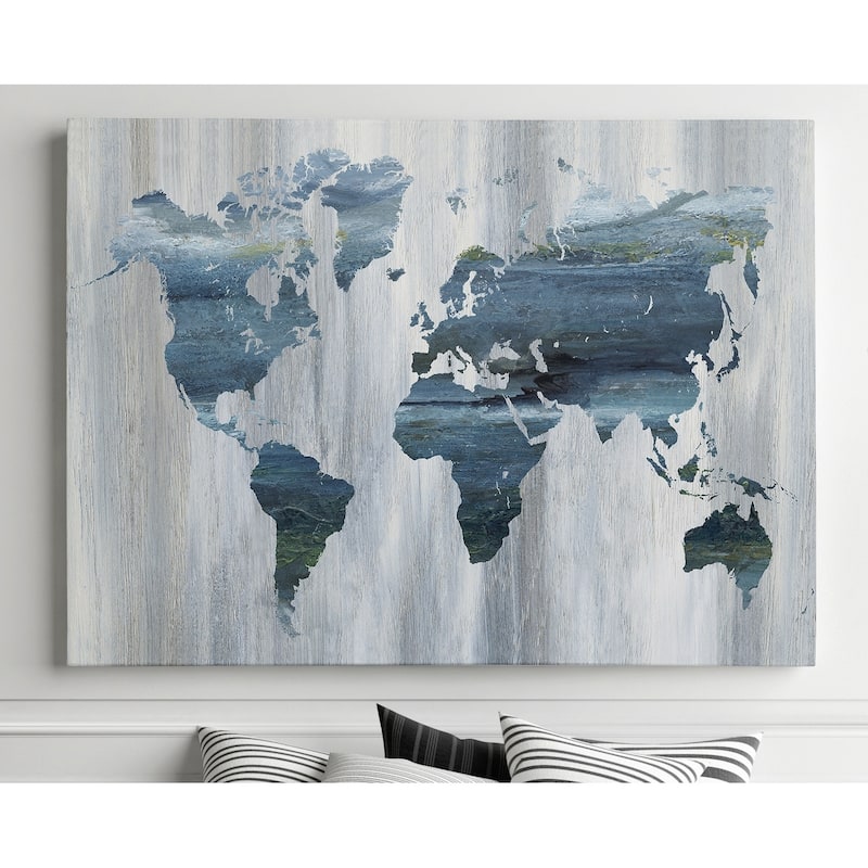 Textural World Map
