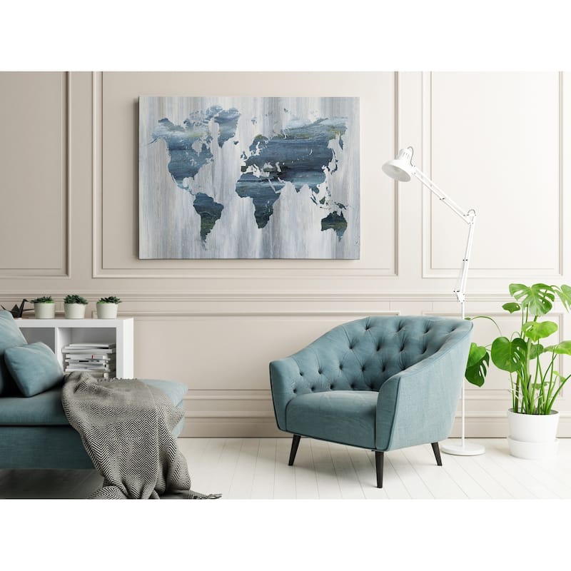 Textural World Map