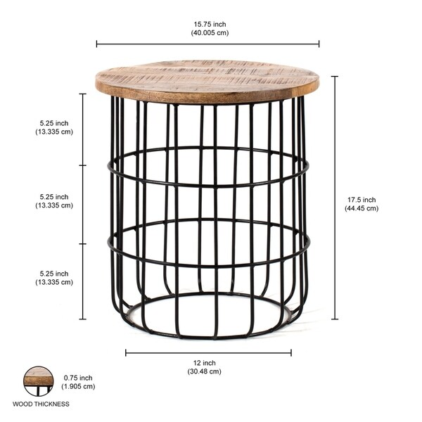 end table cage