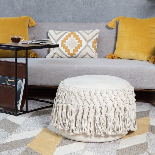 Pouffe Round Stool Gables Beds