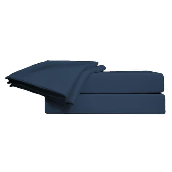 4 Pcs sheet set 700TC Egyptian Cotton Light Blue Solid All Size and Deep pocket