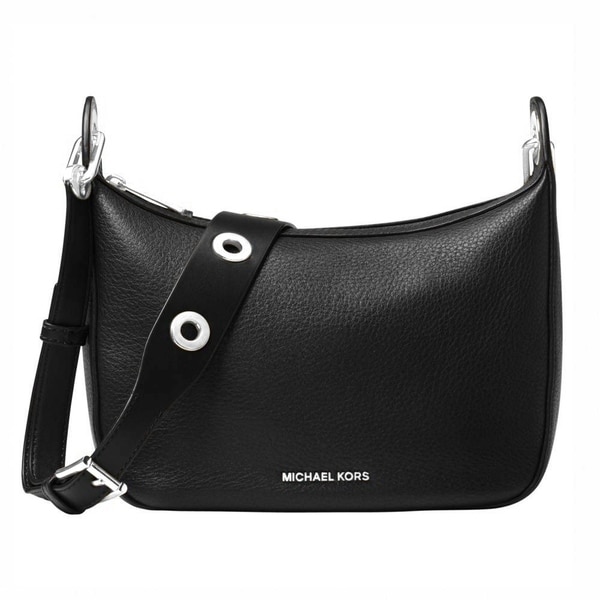 raven logo shoulder bag michael kors