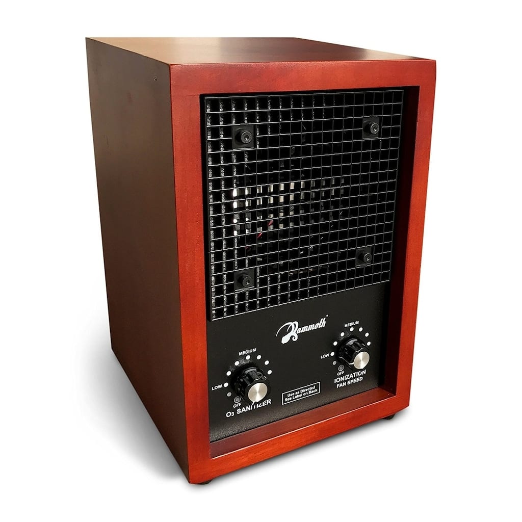 Mammoth Cherry Wood Ionic Ion & Ozone Generator Home Use Air Purifier Deodorizer Sterilizer