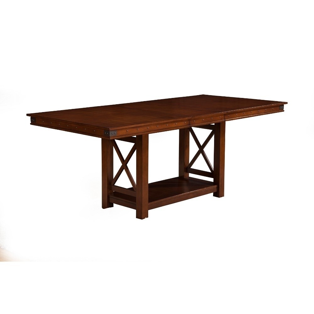 Benzara Superb Artisan Extension Counter Height Dining Table