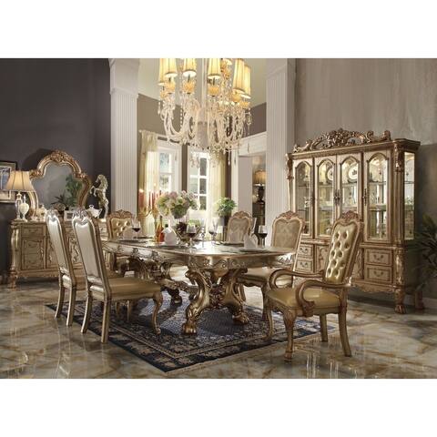 Dresdens Gold Formal Dining Table