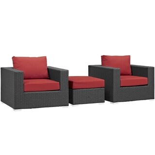 3 -piece Outdoor Patio Sunbrella Sectional Set