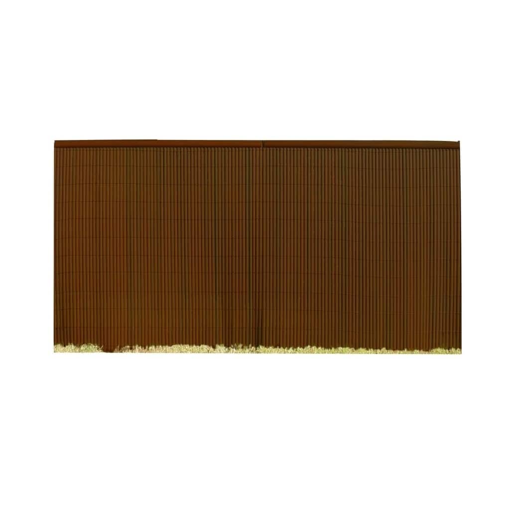 GardenPath Dark Brown PVC Garden Fence