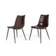 Gilliam Brown Dining Chair (Set of 2) - Overstock - 21754669