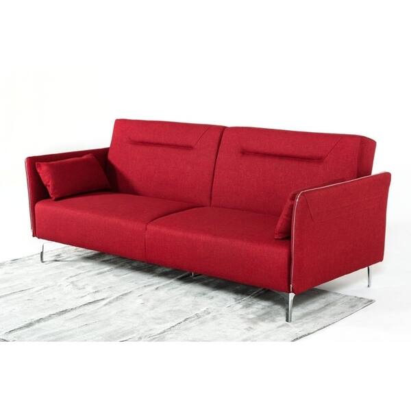 Davenport Red Sofa Bed Free Shipping Today