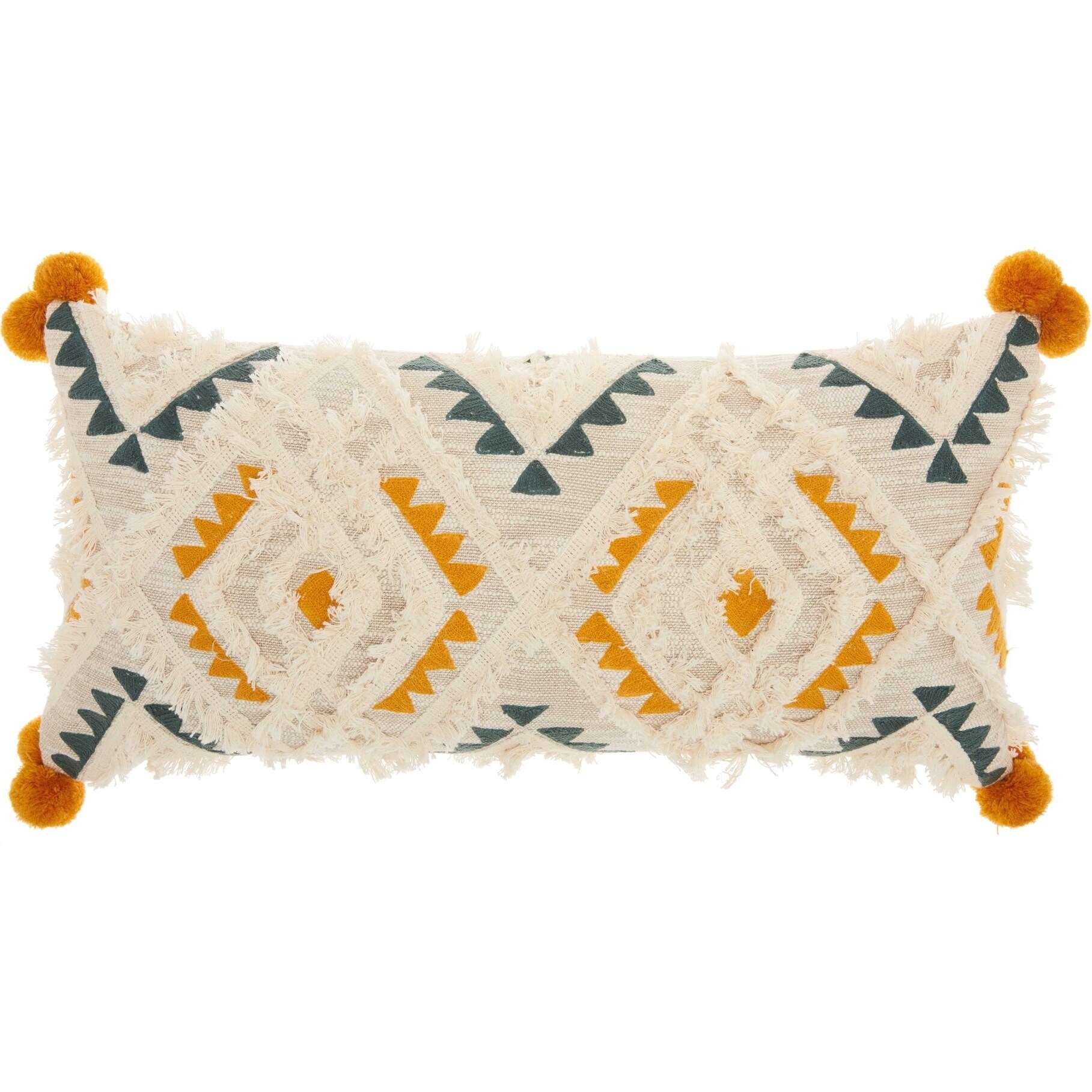 Shop Studio Nyc Design Diamond Embroidery Cream Multicolor Throw