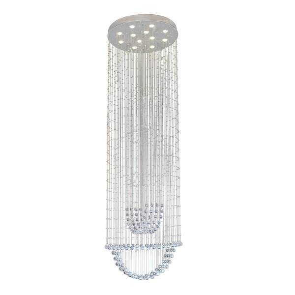 Heidi Cascading Sphere Crystal Chandelier Chrome Free Heidi Cascading Sphere Crystal Chandelier Chrome